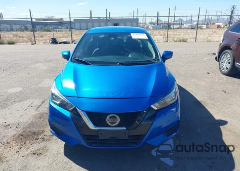 2021 Nissan Versa Sv Xtronic Cvt из США, поврежденный, VIN 3N1CN8EV5ML875829